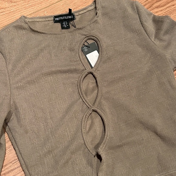 Brown crop top - Picture 2 of 3